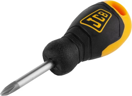 Отвертка JCB, хромомолибденовая сталь S2, двухкомпонентная рукоятка, магнитный наконечник, PH №2х40мм JSD001 купить в Когалыме