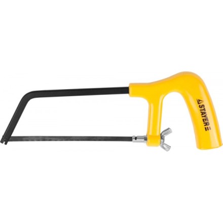 Ножовка MINI по металлу STAYER JUNIOR, пластмассовая ручка, 150 мм 1561_z01 купить в Когалыме