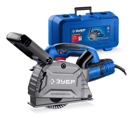 ЗУБР d 125 мм, 1600 Вт, 30 мм, штроборез (бороздодел), кейс, Профессионал (ЗШ-П30-1600 ПСТК) купить в Когалыме