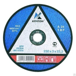 Круг для резки металла A30TBF 300х3,2х32,0 Кратон 1 07 02 011