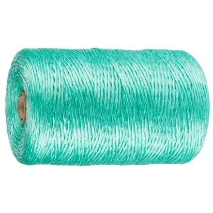 Шпагат ЗУБР многоцелевой полипропиленовый, зеленый, d=1,8 мм, 500 м, 50 кгс, 1,2 ктекс 50033-500 купить в Когалыме