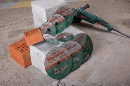 Круг отрезной HAMMER 180х1.6х22 упак. 25 шт. купить в Когалыме