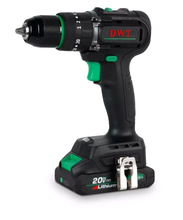 Бесщеточная аккумуляторная ударная дрель-шуруповерт DWT ASBP-20 DNG-2 BMC купить в Когалыме