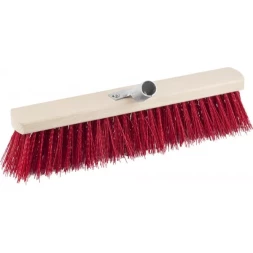 Щетка GRINDA "EURO" уличная без ручки, буковая колодка, жесткая щетина, с металлическим держателем для черенка, 40см 39193-40