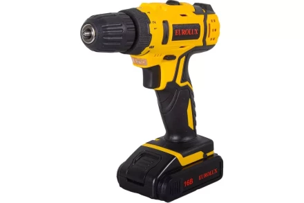 Дрель-шуруповерт Eurolux ДА-16/2Li 72/14/51 купить в Когалыме