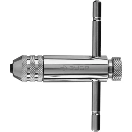 Метчикодержатель ЗУБР "ПРОФЕССИОНАЛ" с храповым механизмом и реверсом М3 - М10, 85 / 100 мм 28137-85_z01 купить в Когалыме