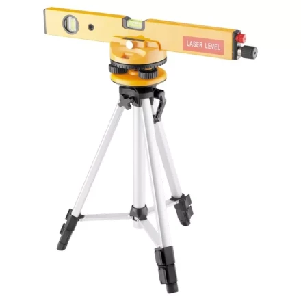 Уровень лазерный 400 мм 1050 мм штатив 3 глазка набор база 2.линзы в пласт. боксе MTX 350299 купить в Когалыме