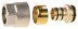 Соединитель GENERAL FITTINGS для металлопластиковых труб, евроконус, никелированная латунь, 3/4&quot; / 20 мм x 2,0 мм 51047-3/4-20 купить в Когалыме