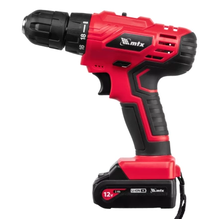 Дрель-шуруповерт аккумуляторная MTX MCDL-12-02, Li-Ion, 12 В, 2 акк. 26182 купить в Когалыме