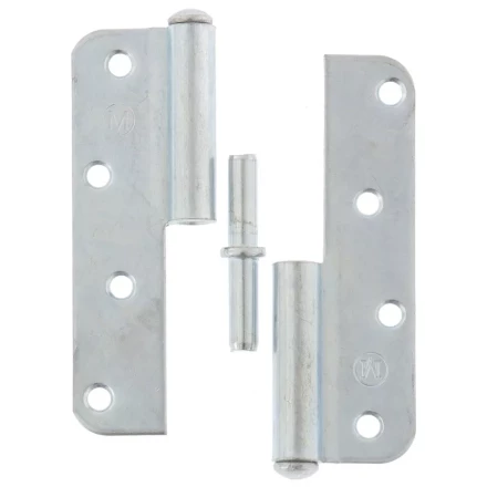 Петля накладная ПН1-110 левая цинк 4штуки  Металлист Россия 91553 купить в Когалыме