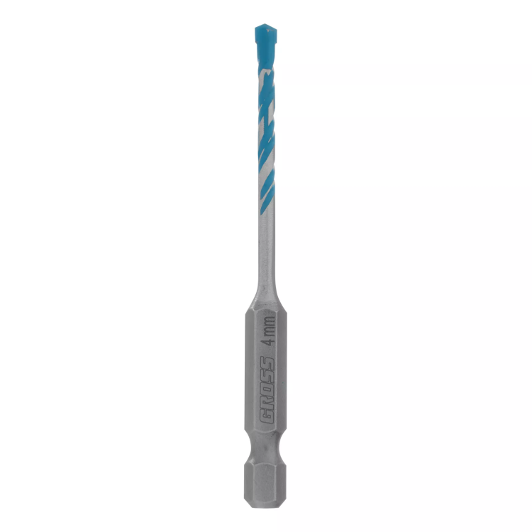 Сверло универсальное Gross, Multipurpose PRO, 6-гр. хвостовик, 4мм, 706010 купить в Когалыме