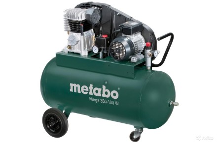 Компрессор масляный поршневой ременной Metabo Mega 350-100 W купить в Когалыме