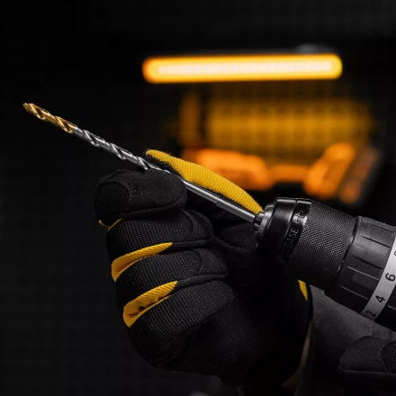 Сверло спиральное по металлу Denzel 5,5 х 139 мм, Р6М5, Golden Tip, удлиненное, 718255 купить в Когалыме