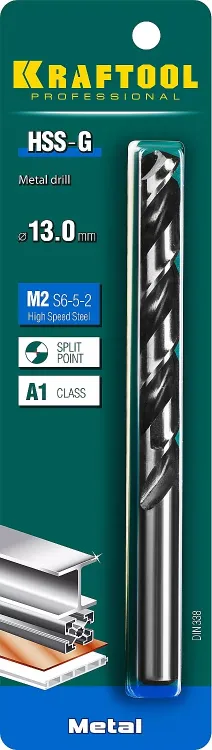 Сверла по металлу HSS-G 29651-13 купить в Когалыме