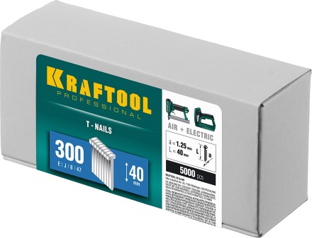 Гвозди тип 18GA (47 / 300 / F) 5000 шт 31785-40 купить в Когалыме