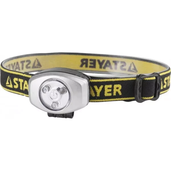 Фонарь STAYER "STANDARD" налобный светодиодный, 3ULTRA LED, 2CR2032 56580 купить в Когалыме