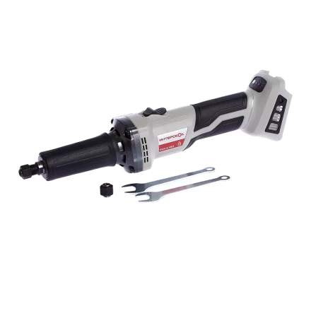 Прямошлифовальная машина с бесщеточным (вентильным) двигателем ИНТЕРСКОЛ ПШМ-8/18ВЭ Li-ion АПИ (картон, без аккум., ЗУ) купить в Когалыме