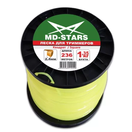 Леска для триммера SQUARE (квадрат) катушка 1,6ММХ530М купить в Когалыме