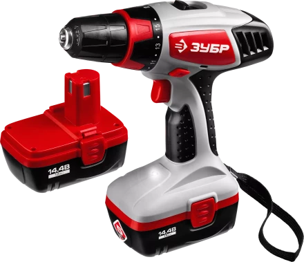 Дрель-шуруповерт 2 АКБ ЗДА-14.4-2 КИН серия МАСТЕР купить в Когалыме