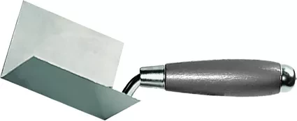 Мастерок из нерж. стали 80 х 60 х 60 мм для внутренних углов деревянная ручка  MATRIX 86308 купить в Когалыме