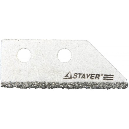 Лезвие STAYER &quot;PROFI&quot; сменное с карбидным напылением для скребка 33415, 2шт. 33415-S2 купить в Когалыме