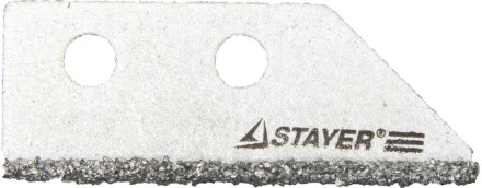 Лезвие STAYER &quot;PROFI&quot; сменное с карбидным напылением для скребка 33415, 2шт. 33415-S2 купить в Когалыме