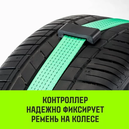 Ремень стяжной автовозный HITCH REGULAR 50мм STF 400 DaN 3000кг 3м резин. контроллер (3шт) 33мм (SZ068107) купить в Когалыме