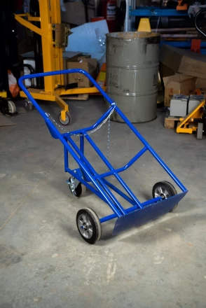 Тележка для металлических бочек TOR КБ-2 (250 пневмо+160 поворотное) 1023594 купить в Когалыме