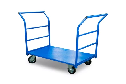 Тележка платформенная TOR ТП-Д (700х1200) с двумя ручками (колеса 160) 1023306 купить в Когалыме