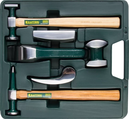 Набор KRAFTOOL "INDUSTRIE" рихтовочный 6 предметов: 2 молотка, 4 правки 20371-H6 купить в Когалыме