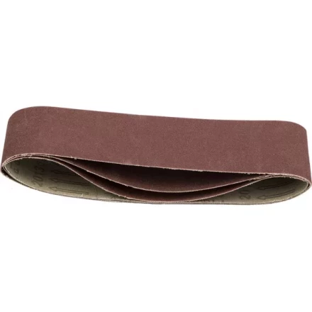 Лента STAYER "MASTER" шлифовальная универсальная бесконечная на тканевой основе, для ЛШМ, P120, 75х533мм, 3шт 35442-120 купить в Когалыме