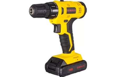 Дрель-шуруповерт Eurolux ДА-18/2Li 72/14/40 купить в Когалыме