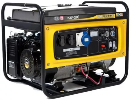Электростанция бензиновая KIPOR KGE6500E купить в Когалыме
