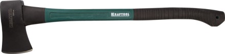 Топор KRAFTOOL &quot;EXPERT&quot; универс, для рубки и раскал древесины, с эргоном двухкомп фиберглас рукояткой, 700мм, 1,2кг 20651-12 купить в Когалыме