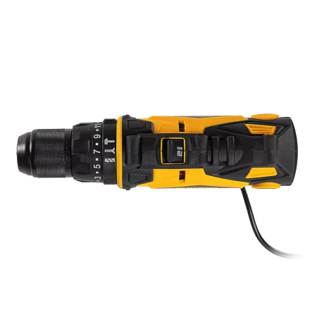 Дрель-шуруповерт сетевая ударная Denzel 26211, ISD-300-13 купить в Когалыме