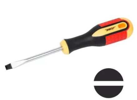 Отвертка шлиц. 1,2х6,5х125мм,трехкомп рук. 19615 купить в Когалыме