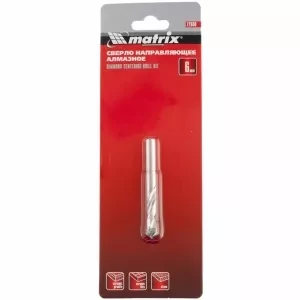 Сверло направляющее алмазное 6мм MATRIX 72600 купить в Когалыме