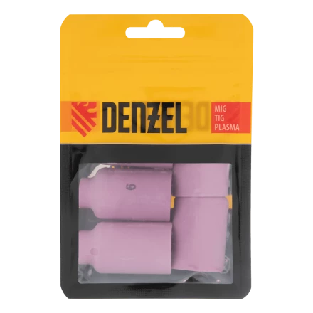 Набор керамических сопел для газовой линзы № 5, 6, 7, 8, 10 Denzel 93659 купить в Когалыме