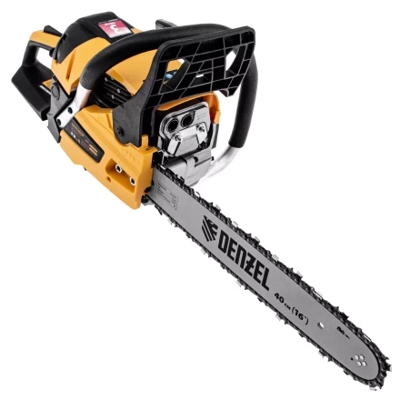 Пила цепная бензиновая Denzel DS-4516, шина 40 см, 45 см3, 2,5 л.с, шаг 0,325, паз 1,5 мм, 64 звена 95236 купить в Когалыме