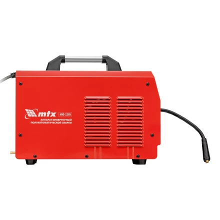 Аппарат инвертор. полуавтомат. cварки MTX MIG-220S 94304, 220A, ПВ 60%, катушка 5 кг купить в Когалыме