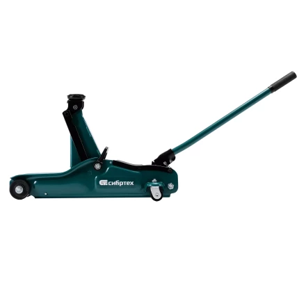Домкрат гидравлический подкатной Сибртех 50831, 2 т, 85-330 мм, низкий подхват, в пласт. кейсе купить в Когалыме