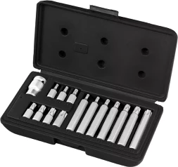 Набор бит TORX, хвостовик-шестигранник, 10 мм, CrV, 15 предм STELS 11315
