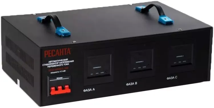 Стабилизатор трехфазный РЕСАНТА АСН-4500/3 купить в Когалыме