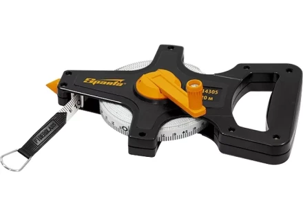 Рулетка геодезическая 50 м х 10 мм SPARTA лента ПВХ с открытым корпусом 314405 купить в Когалыме