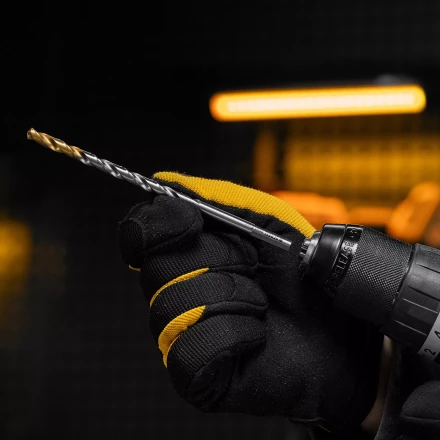 Сверло спиральное по металлу Denzel 6 х 139 мм, Р6М5, Golden Tip, удлиненное, 718256 купить в Когалыме