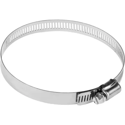 Хомуты ЗУБР "ЭКСПЕРТ", нерж. сталь, просечная лента 12 мм, 91-114 мм, 50 шт 37815-091-114-50 купить в Когалыме