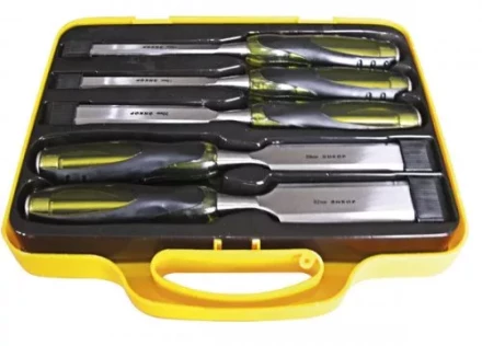 Набор стамесок-долот 10,12,20,26,32 мм 5 штук пластиковый кейс Энкор 10441 купить в Когалыме