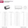 Гайка DIN 6334 переходная, M12, 1 шт, оцинкованная, ЗУБР 303756-12 купить в Когалыме