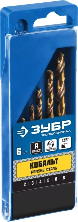 Наборы сверл по металлу с добавлением кобальта серия ПРОФЕССИОНАЛ купить в Когалыме