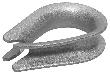 Коуш DIN 6899, оцинкованный, 3мм, 2 шт, ЗУБР Мастер 304496-03 304496-03 купить в Когалыме